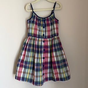 Ralph Lauren girls plaid dress size 6